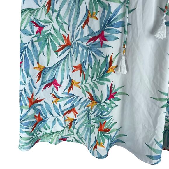 Show Me Your Mumu Daryn Palm Party Lace Up Mini Dress Size S - Picture 7 of 10